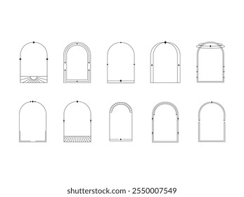 Monoline Arch Frame Element Set 