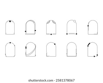 Monoline Arch Frame Element Set