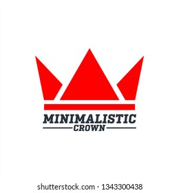 Monoline Crown icon, Creative crown logo icon, minimalis crown symbol icon