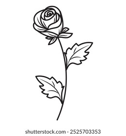 Ilustração de Flor Monolina - 07