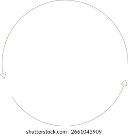 Monoline Minimalistische Pfeilformen Design-Element