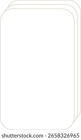 Quadro de janela minimalista de computador monoline