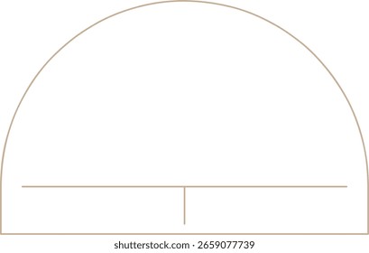 Monoline Minimalistic Computer Window Frame
