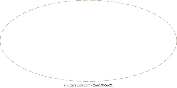 Monoline Minimalistic Dotted Modern Shape Frame