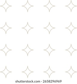 Monoline Minimalistic Repeated Pattern Design Element