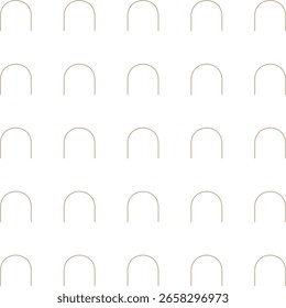 Elemento de design de padrão repetido minimalista monoline