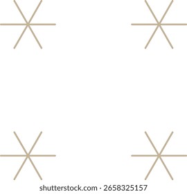 Elemento de design de padrão repetido minimalista monoline