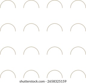 Elemento de design de padrão repetido minimalista monoline