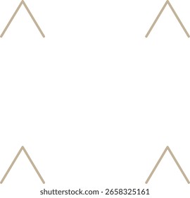 Elemento de design de padrão repetido minimalista monoline