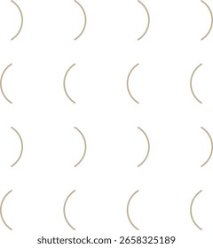 Elemento de design de padrão repetido minimalista monoline