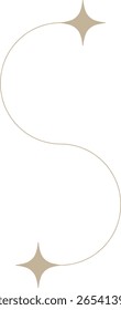 Monoline Minimalistisches Funkeldesign