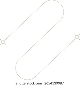 Monoline Minimalistisches Funkeldesign