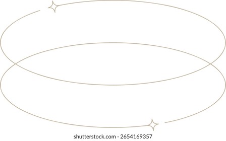 Elemento de design de brilho minimalista monocromático