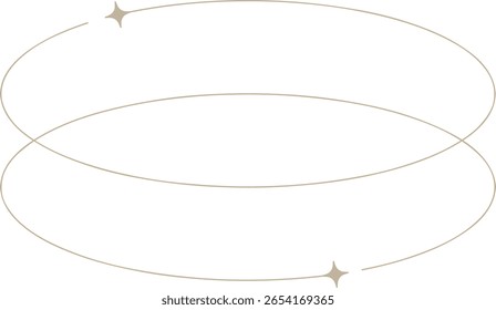 Monoline Minimalistisches Funkeldesign