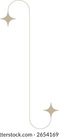 Elemento de design de brilho minimalista monocromático