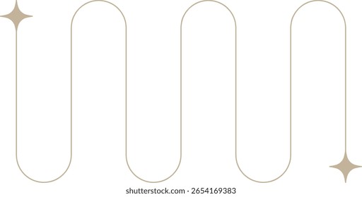 Elemento de design de brilho minimalista monocromático