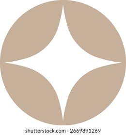 Monoline Minimalistisches Funkeldesign