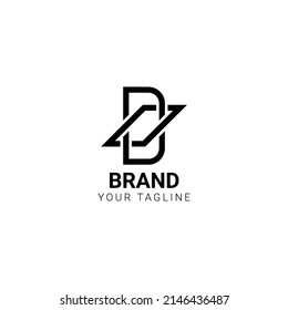 monoline or monogram D logo is suitable to represent a business or company in the fields of technology, jewelry, agencies, consultants, building, construction, hotels, fashion, travel, cosmetics