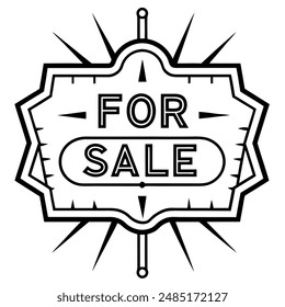 Monoline text For Sale for your business, your icon and other