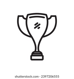 Monoline Trophy Set Vector 5