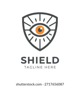 Logotipo da Vigilância Monoline Eye Shield