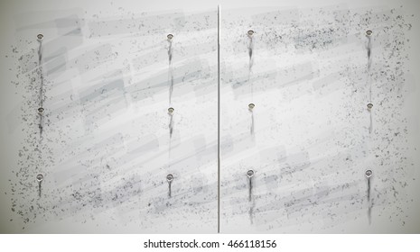 Monolithic concrete slabs as a background fragment. Vector illustration
