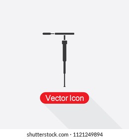 Monopod For Camera Vector Illustration Eps10