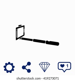 Monopod icon.