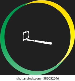 Monopod vector  icon