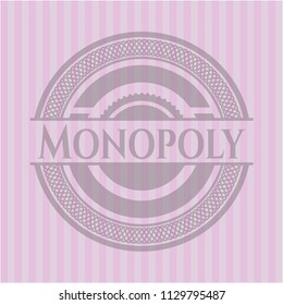 Monopoly pink emblem