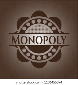 Monopoly realistic wooden emblem
