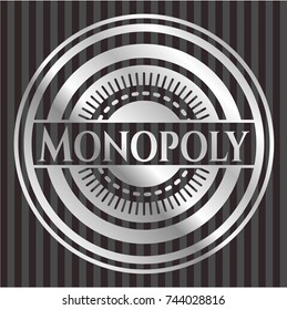 Monopoly silver shiny badge