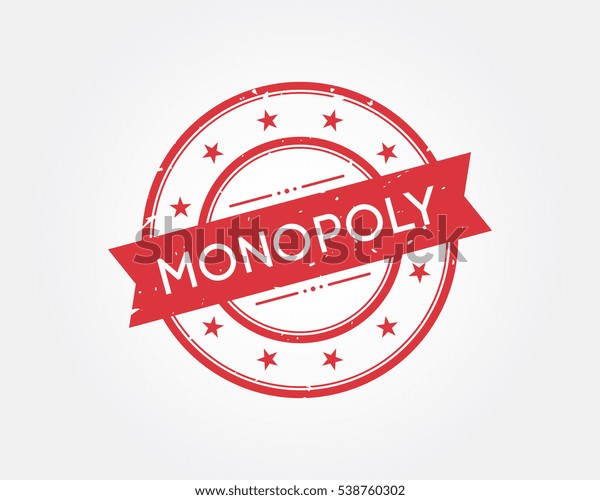 Monopoly Stamp Sign Stock Vector (Royalty Free) 538760302