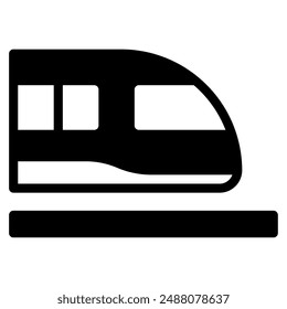 Monorail icon for web, app, infographic, etc