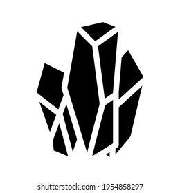 monosodium glutamate msg e621 glyph icon vector. monosodium glutamate msg e621 sign. isolated contour symbol black illustration