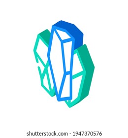 monosodium glutamate msg e621 isometric icon vector. monosodium glutamate msg e621 sign. isolated symbol illustration