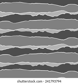 Monotone random border background, vector image