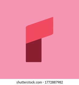 Monotype logos, a combination of 3D folds with letters of the alphabet, can be used for logos or initial names, and can be used as symbols.
