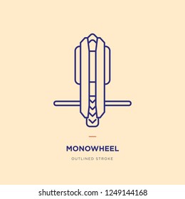 Monowheel Line Icon