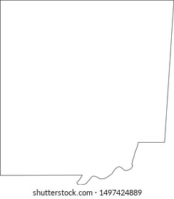 monroe county map in state of mississippi