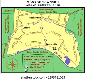 Monroe Township Adams County Ohio