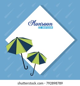 Monsoon end of season