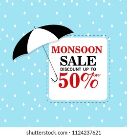 Monsoon Sale, Monsoon Offer, Discount 50% on Umbrella 