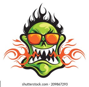 Monster Stock Vector (Royalty Free) 209867293 | Shutterstock