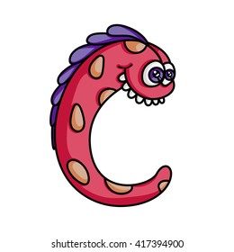 Monster Alphabet: Letter C