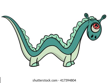 Monster alphabet: letter W