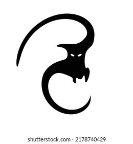 monster animal vector logo design, suitable use for symbol, sign, or element business design