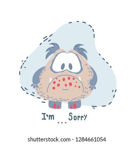 the monster apologizes