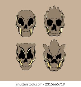 monster art vector illustration suitable for branding needs and so on