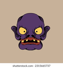 monster art vector illustration suitable for branding needs and so on